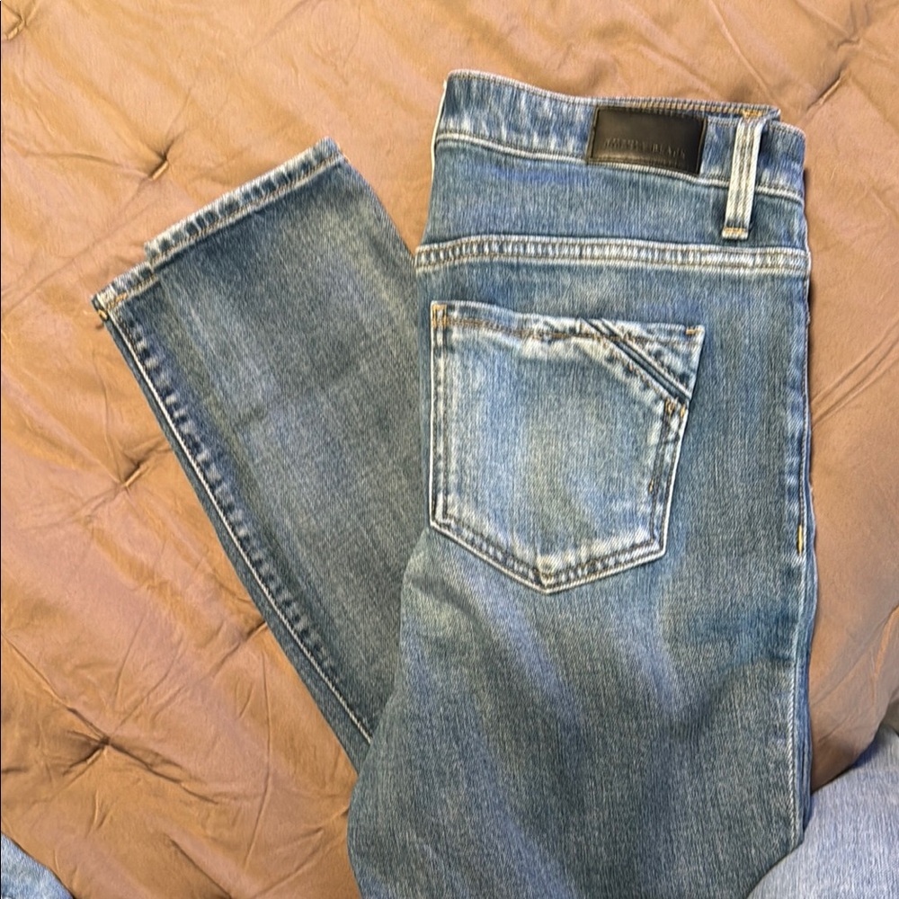 Buckle Black Blue Denim Jeans